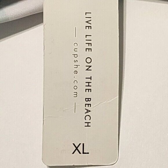 New Cupshe bikini bottoms size XL swimwear summer Live Life on the Beach - Picture 8 of 8